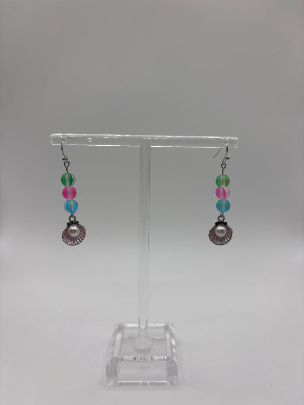 Northern lights pink shell with pearl